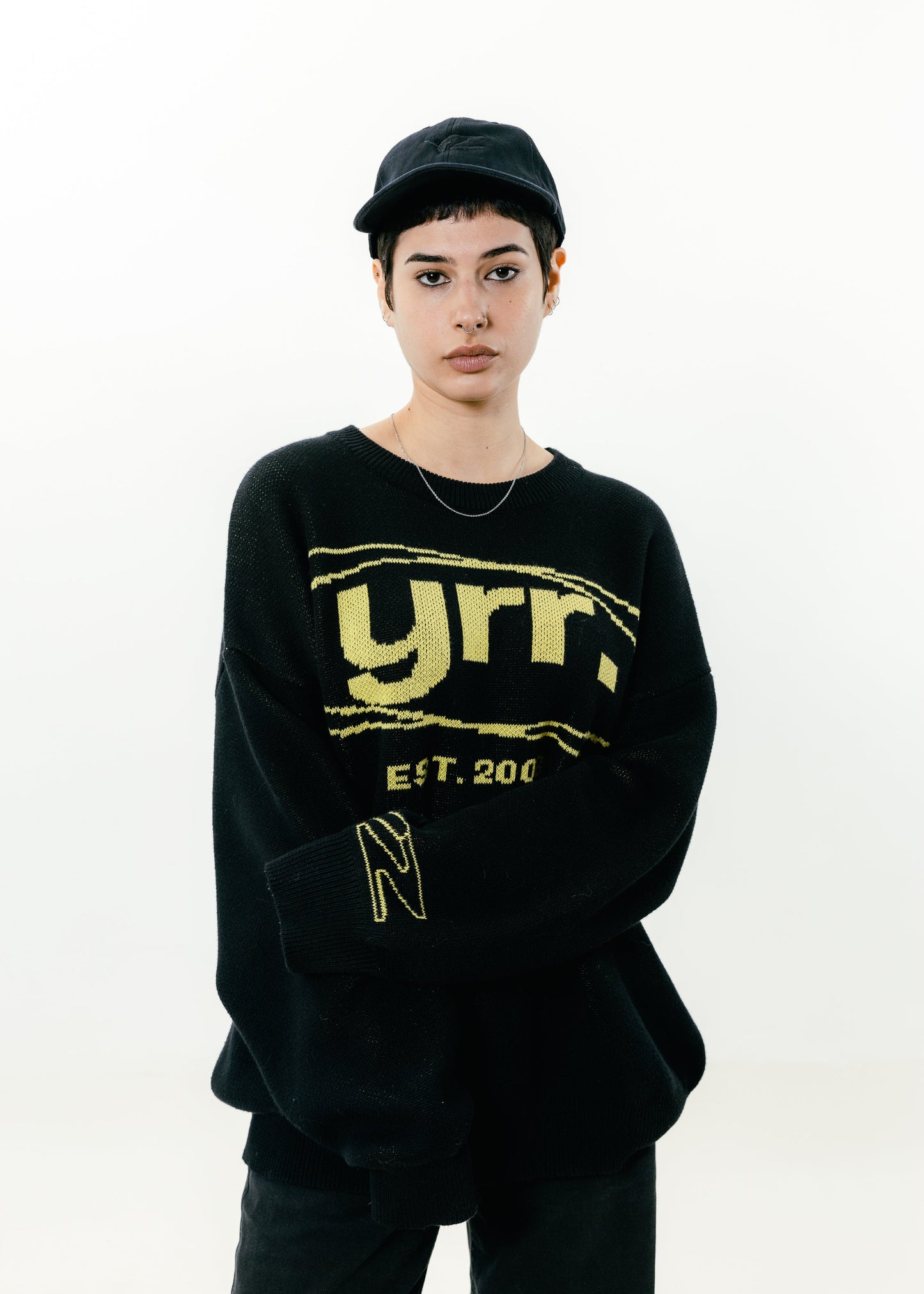 YZ 'YRR' Knitted Sweater