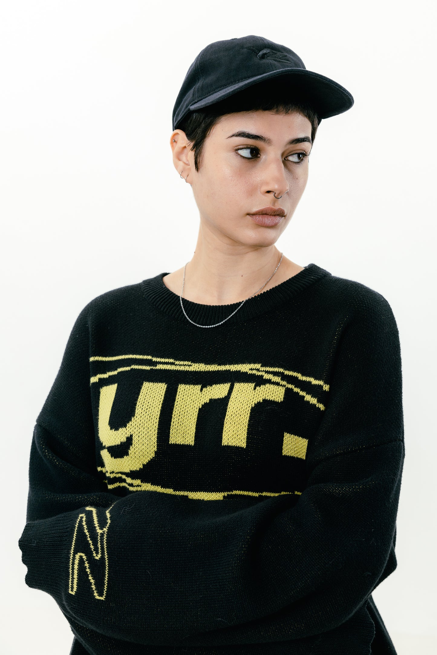 YZ 'YRR' Knitted Sweater
