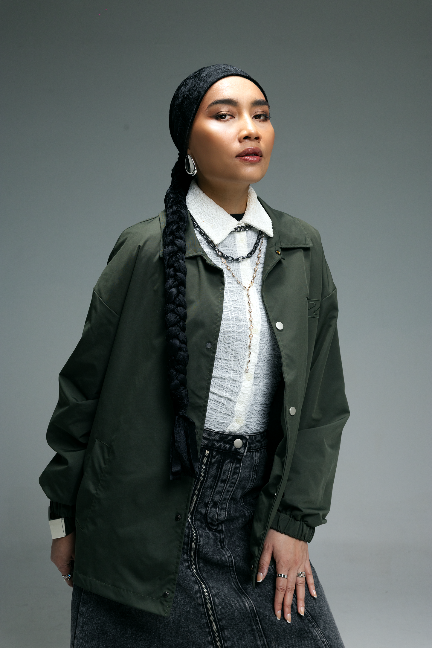 YZ 001 Work Jacket Green